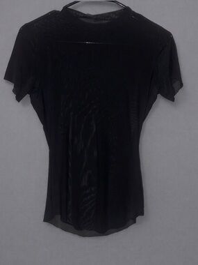 Naked Wardrobe black sheer top